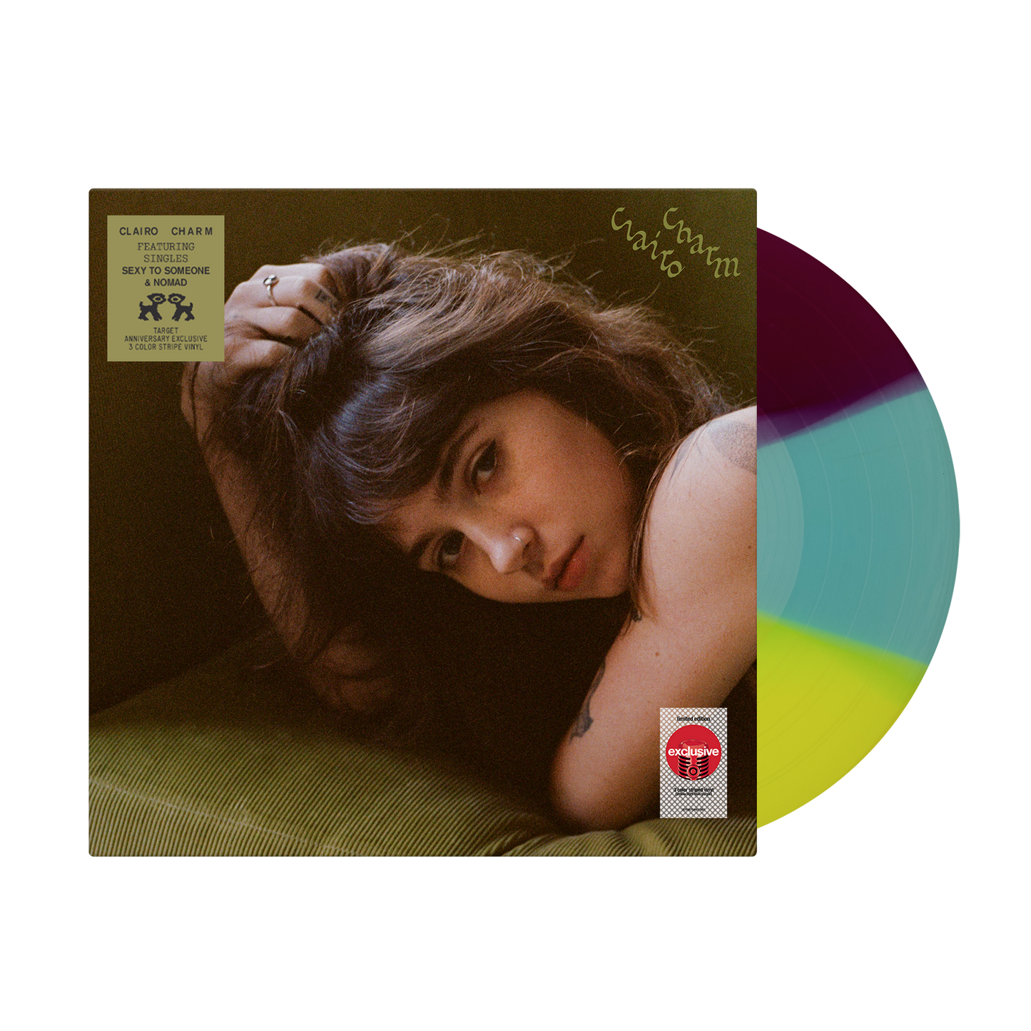 CLAIRO - CHARM VINYL (LTD. EXC. ANN. ED. 3 COLOUR STRIPED (YELLOW/LIGHT BLUE/PURPLE) GATEFOLD)
